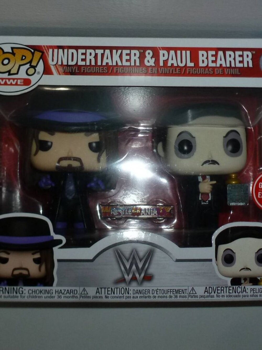 Funko Pop WWE Undertaker & Paul Bearer - Wrestlemania - 2-pack